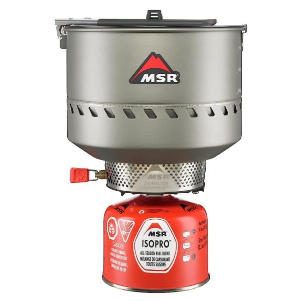 MSR REACTOR WINDPROOF CAMPING AND BACKPACKING STOV...