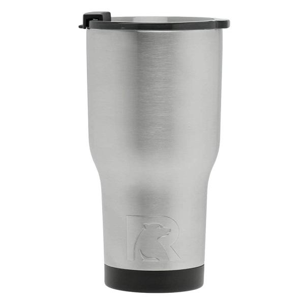 RTIC 20 OZ INSULATED TUMBLER STAINLESS STEEL COFFE...