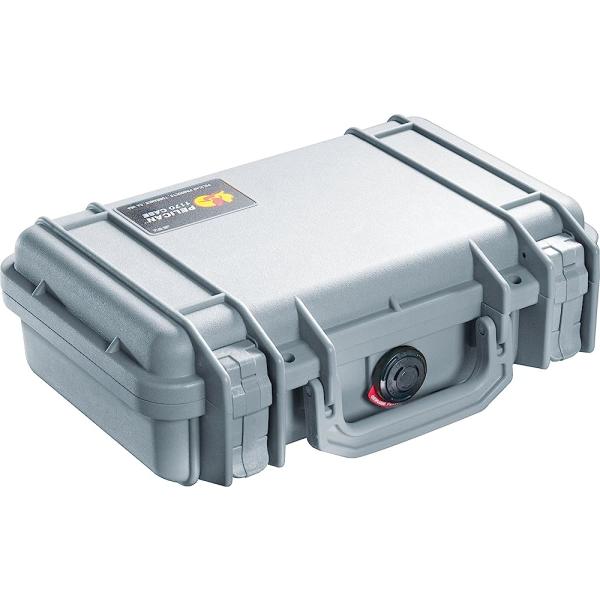 PELICAN 1170 CASE WITH FOAM (SILVER)