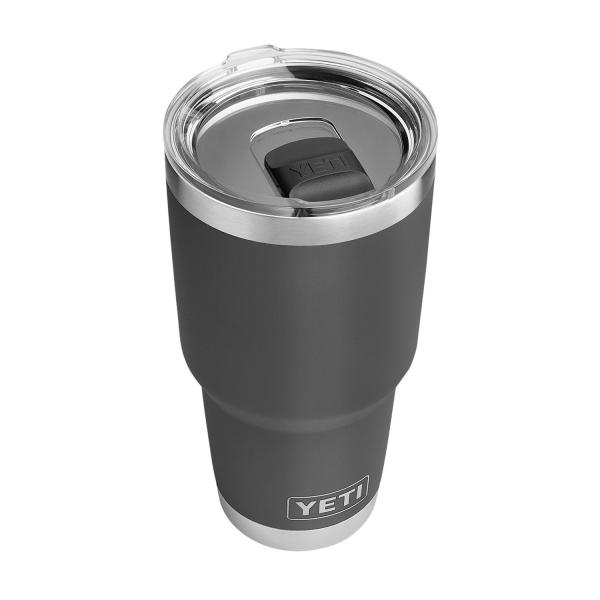YETI Rambler 30オンス タンブラー マグスライダー蓋付き 真空断熱 ステンレス製、チャ...