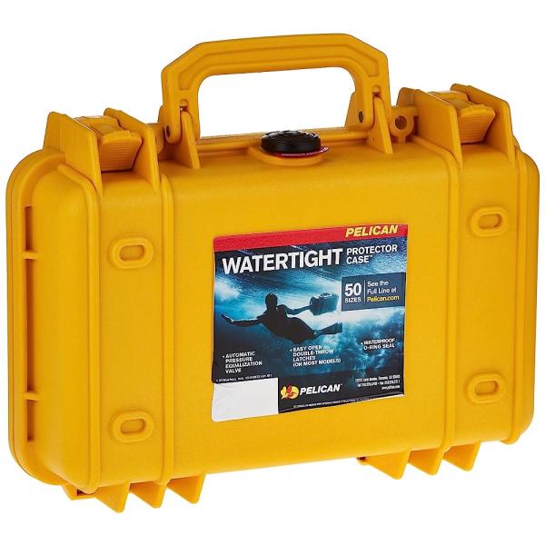 PELICAN 1170 CASE WITH FOAM (YELLOW)