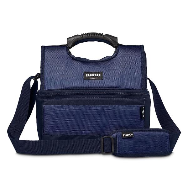 IGLOO 16-CAN SOFTSIDED INSULATED LUNCH BOX GRIPPER...