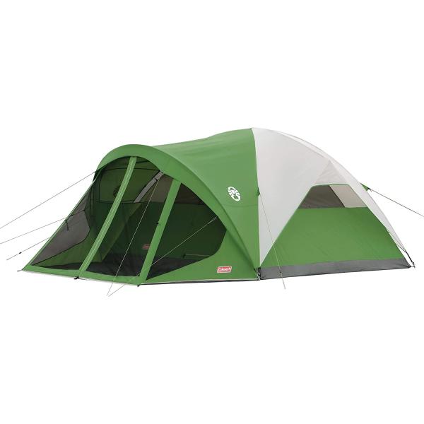 Coleman 6-Person Dome Tent with Screen Room Evanst...