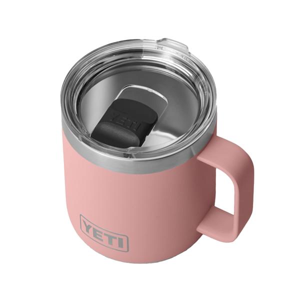 YETI Rambler 14オンス マグカップ マグスライダー蓋付き 真空断熱 ステンレス製、サン...