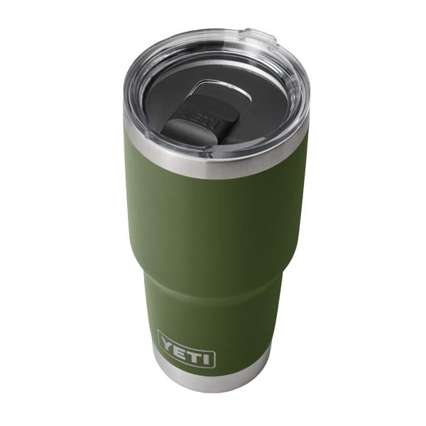 YETI Rambler 30オンス タンブラー マグスライダー蓋付き 真空断熱 ステンレス製、ハイ...