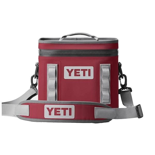 YETI HOPPER FLIP 8 PORTABLE COOLER, HARVEST RED