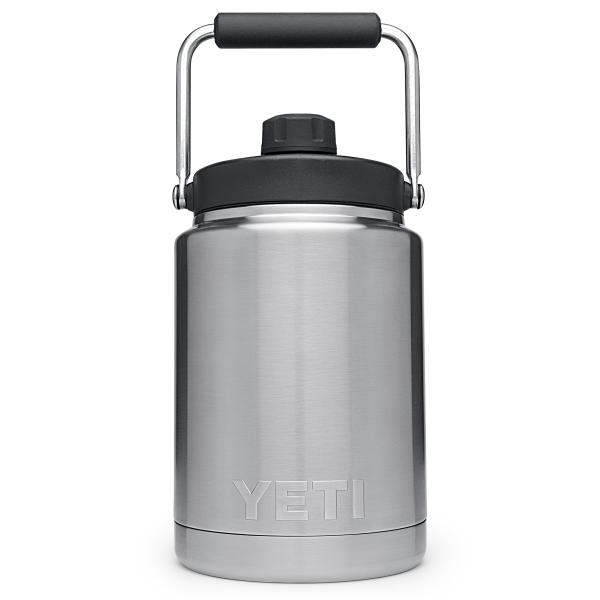 YETI Rambler ハーフガロン ジャグ マグキャップ付き 真空断熱 ステンレス製、ステンレス