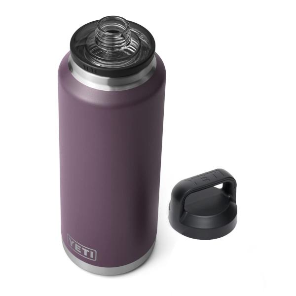 YETI Rambler 46オンス ボトル キャップ付き 真空断熱 ステンレス製、ノルディックパー...