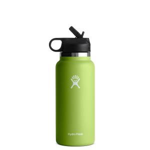 HYDRO FLASK 32 OZ WIDE MOUTH STRAW LID SEAGRASS