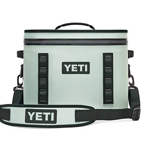 YETI Hopper Flip 18 ポータブルソフトクーラー:YETI、セージブラッシュグリーン