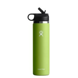 HYDRO FLASK 24 OZ WIDE MOUTH STRAW LID SEAGRASS