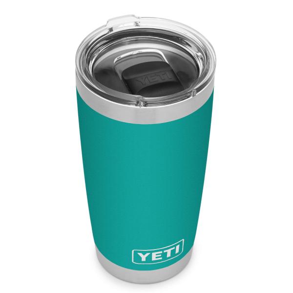 YETI Rambler 20オンス タンブラー マグスライダー蓋付き 真空断熱 ステンレス製、アク...
