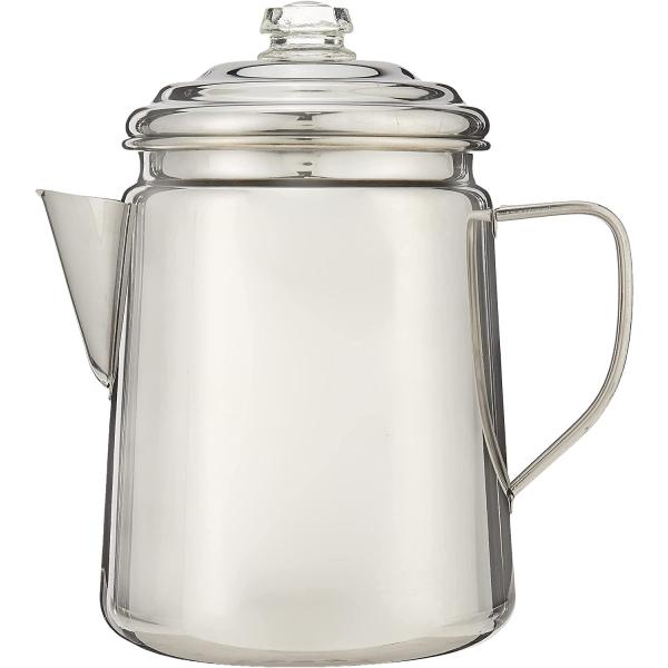 Coleman 12-Cup Stainless Steel Coffee Percolator
