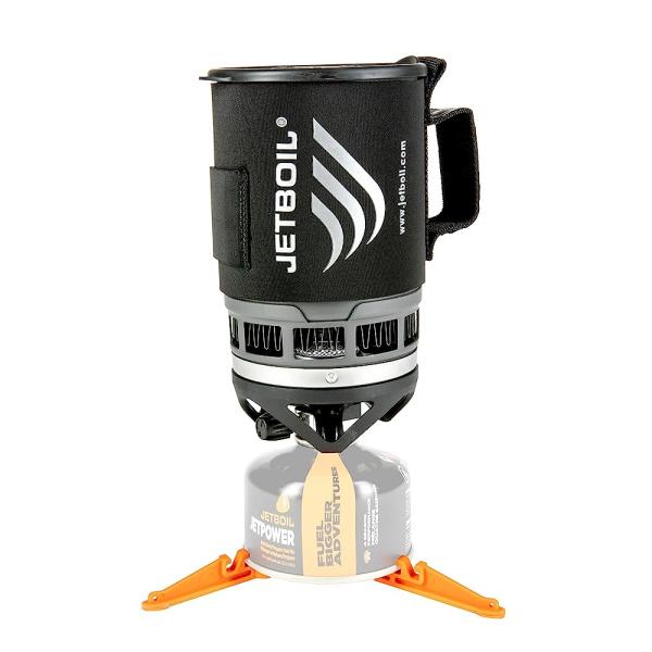 JETBOIL ZIP CAMPING STOVE COOKING SYSTEM, CARBON
