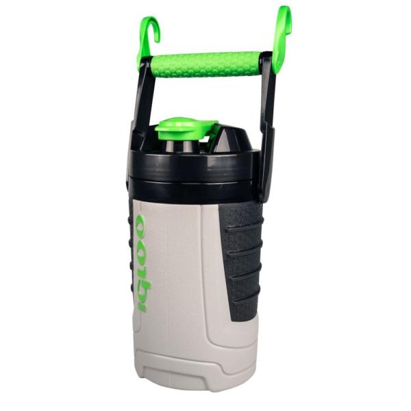 IGLOO PROFORMANCE 1 QUART WATER JUG, BLACK/GREEN
