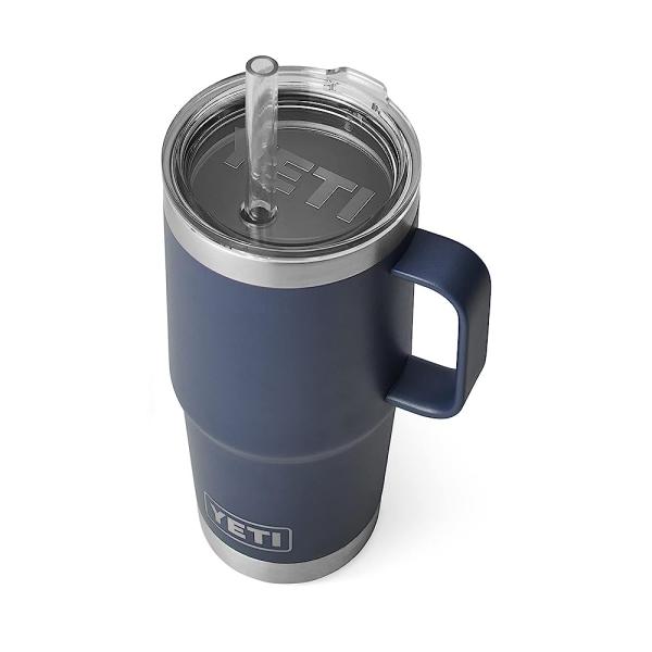 YETI RAMBLER 25 OZ STRAW MUG, VACUUM INSULATED, ST...