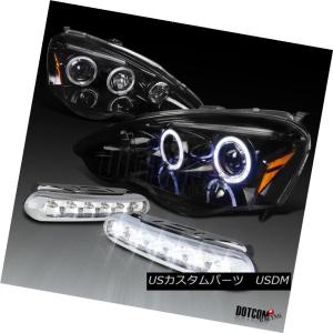 「252」02-04アキュラRSX用ブラックアンバーJDMヘッドライトアセンブリ ヘッドライト 02-04 Acura RSX DC5 JDM交換用ブラッククリアヘッド