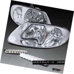 ヘッドライト 01-05クライスラーPTクルーザー用クロームハウジング