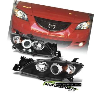 ヘッドライト 適合2013-2016マツダCX-5 [ブラック/クリア]クリスタル