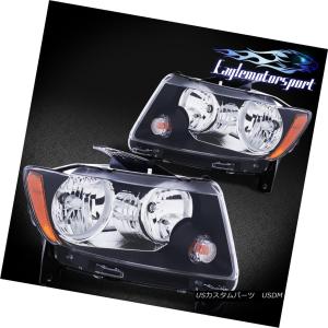 ヘッドライト 2011-2013ジープグランドチェロキーに適合[ブラック