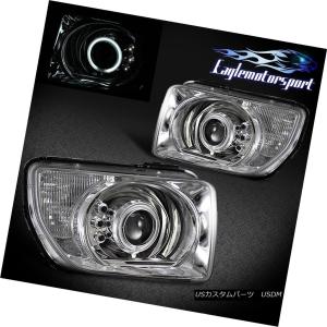 ヘッドライト 2003- 2008年ホンダエレメントに適合[Chrome / Clear