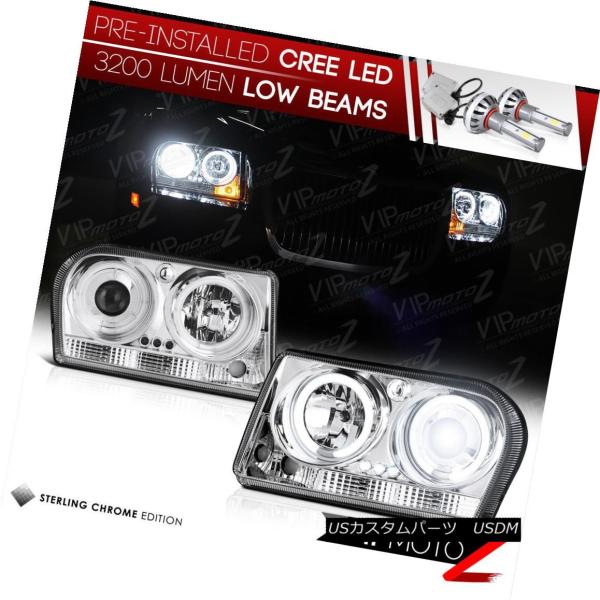 ヘッドライト [CREE LED LOW BEAM] 2005-2010 300左+右CCFL Ha...
