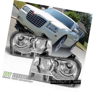 ヘッドライト 2011-2014クライスラー300交換用ハロゲンLED DRLブラック
