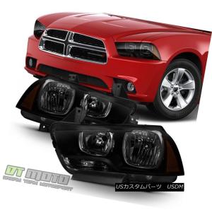 互換品】 ダッジチャージャー 2011 2012 2013 2014 ヘッドライトシェル
