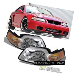 ヘッドライト 2001-2004フォードエスケープに適合[クローム/クリア