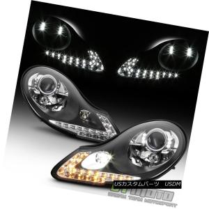 ヘッドライト 1997-2004ポルシェBoxster 986 99-01 911 LED信号DRL