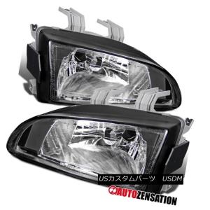 ヘッドライト 2002- 2004年ホンダCR-V RD4に適合[ブラック/クレア r