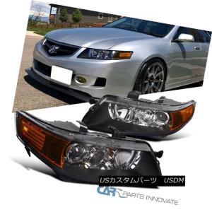 アコードCL7CL9前期【ACURA】アキュラTSX純正USヘッドライト左右(04