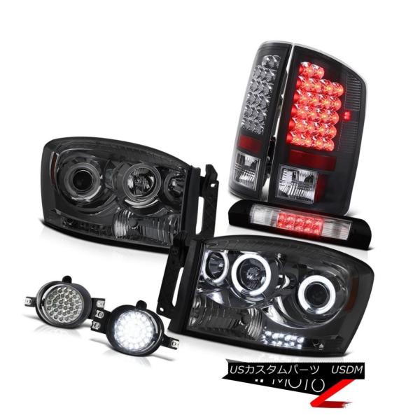 ヘッドライト CCFL蛍光灯ヘッドライト明るいLED灯台DRL 2006 Dodge Ram SRT...