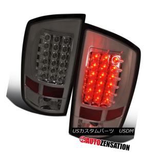 テールライト 02-06ダッジラムブラックハウジングクリアレンズ