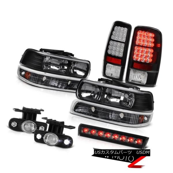 テールライト 2000-2006タホLS第3ブレーキライトクロームフォグランプテールライト信号ヘッド...