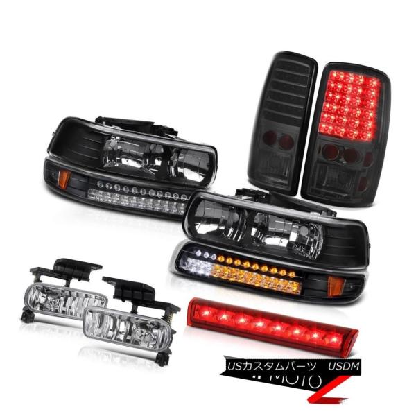 テールライト 2000-2006タホ4X4第3ブレーキランプ霧ライトスモーリアターンシグナルヘッドラ...