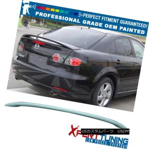 純正 格安販売 エアロパーツ Fit 03 08 Mazda 6 4dr Sedan Oe Factory Painted Trunk Spoiler Oem Painted Color フィット03 08マツダ6 4drセダンoe工場塗装トランクスポイラー Oem塗装カラー 日本正規取扱商品 Lawtoncc Com
