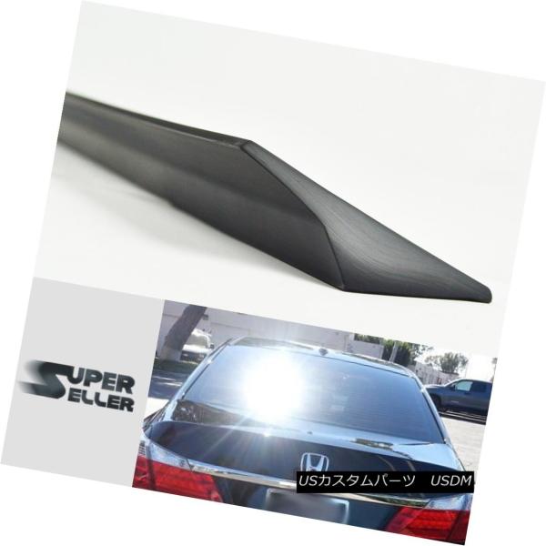 エアロパーツ 2013up未塗装EX-L LXセダンリアルーフスポイラー（ホンダアコード用）9th ...