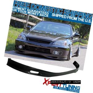 エアロパーツ 96-98ホンダシビックEK JDMスプーンバンパーリップ