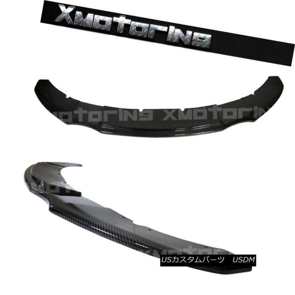 エアロパーツ RデザインカーボンフロントウイングリップBMW 14+ F32用2DR 435i 42...