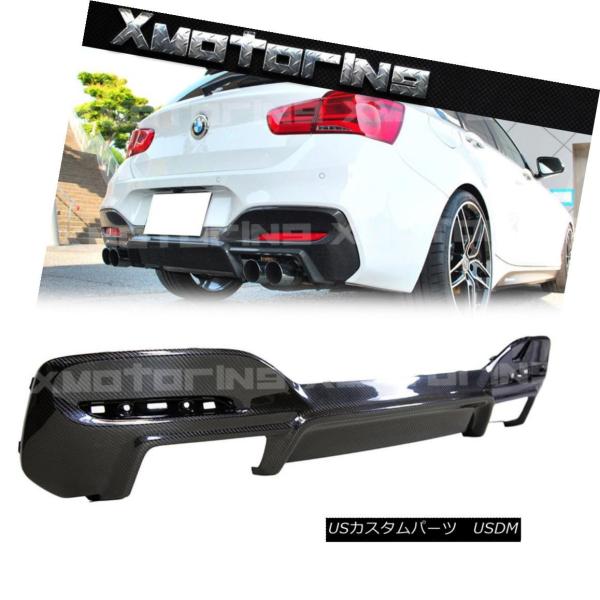 エアロパーツ M-TechバンパーカーボンファイバーECCタイプリアディフューザーフィット15UP ...