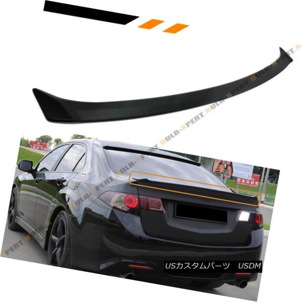 エアロパーツ FOR 09-14アキュラTSX ABSプリメルCU1 CU2アコードリアトランクデッ...