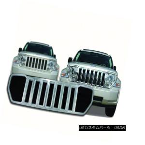 グリル 11-17ジープコンパスSUVの新パーツのブラックフロントグリル