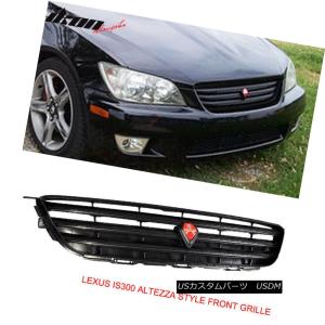 グリル 2001-2005レクサスIS300 IS200 ABSフロントアッパーフード