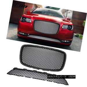 グリル Fits 11-14クライスラー300 300C Bスタイルメッシュスタイル