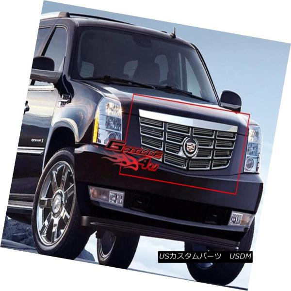 USグリル フィット2008-2014キャデラックエスカレードビレットグリルグリルインサート Fit...