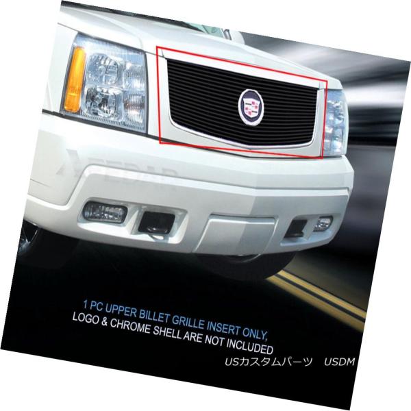 USグリル 02-06用Cadillac Escalade Black Billetグリルグリルイン...