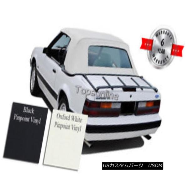 幌・ソフトトップ フォードマスタングコンバーチブルソフトトップ（ガラス窓付き）＆amp; Inst。...