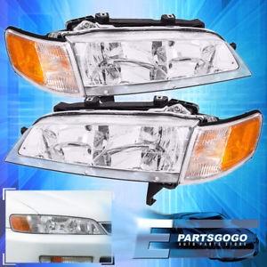 USコーナーライト 92-95ホンダシビックEG EH 2Dr / 3Dr JDMブラック