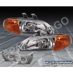 シビックeg スタンレー製　USコーナー USコーナーライト 92-95ホンダシビックEG EH 2Dr / 3Dr JDMブラック